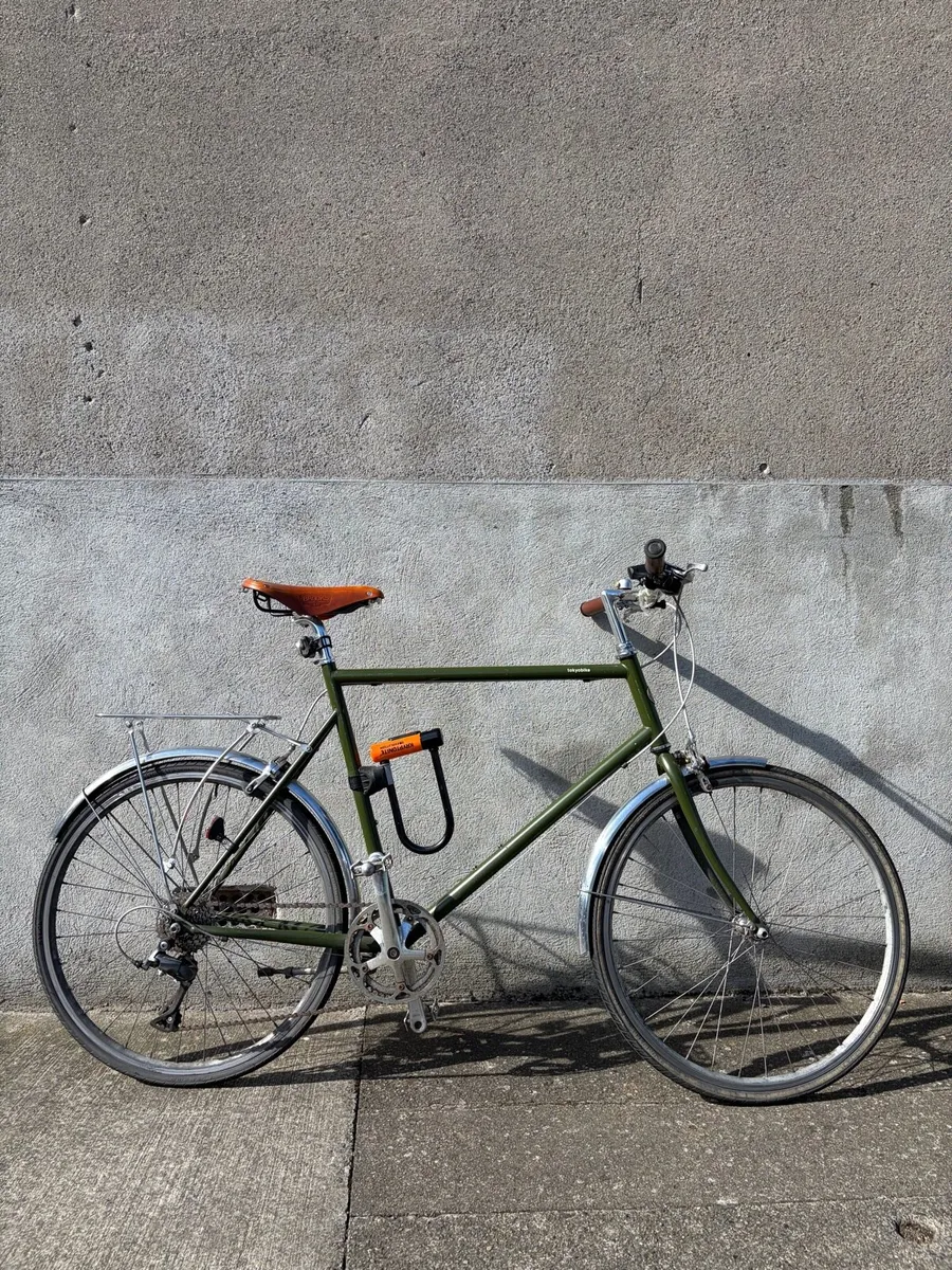 Men’s Tokyobike in moss green - great condition - Image 1