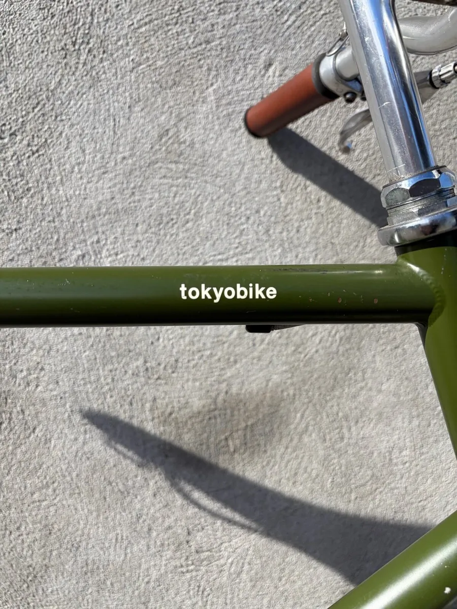 Men’s Tokyobike in moss green - great condition - Image 2