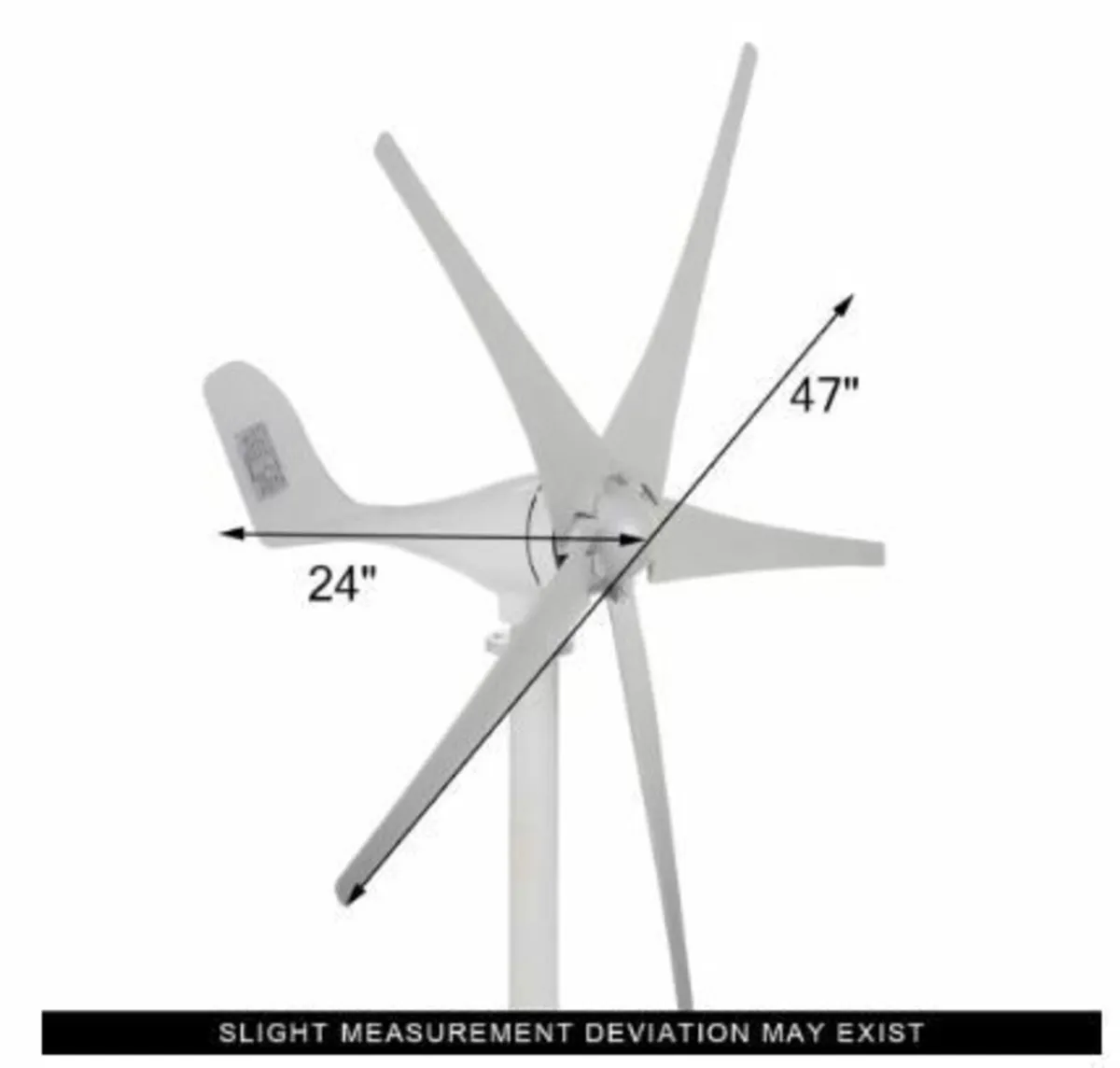 Wind Turbine Generator 400W Home Power System - Image 2