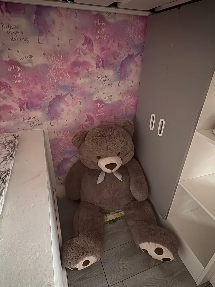 High sleeper extra storage and mini wardrobe - Image 2