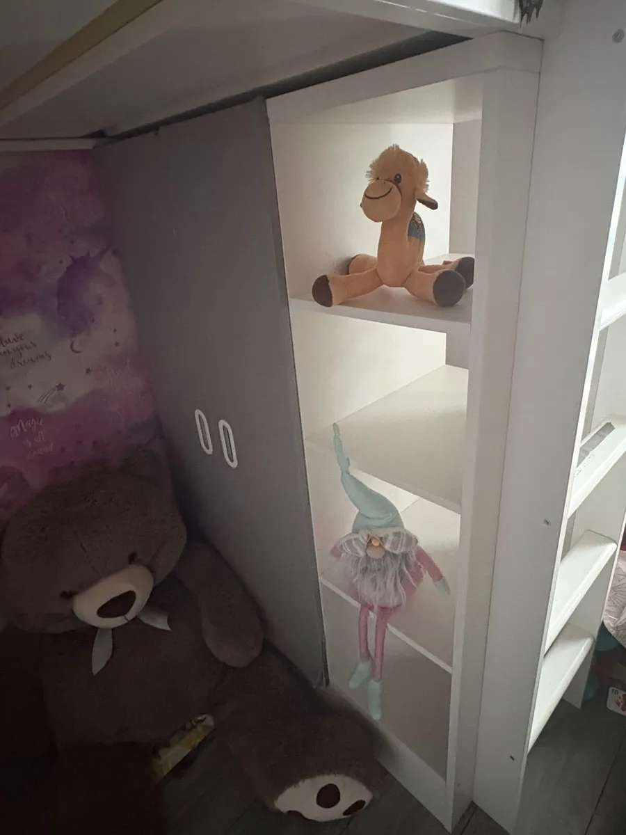 High sleeper extra storage and mini wardrobe - Image 1