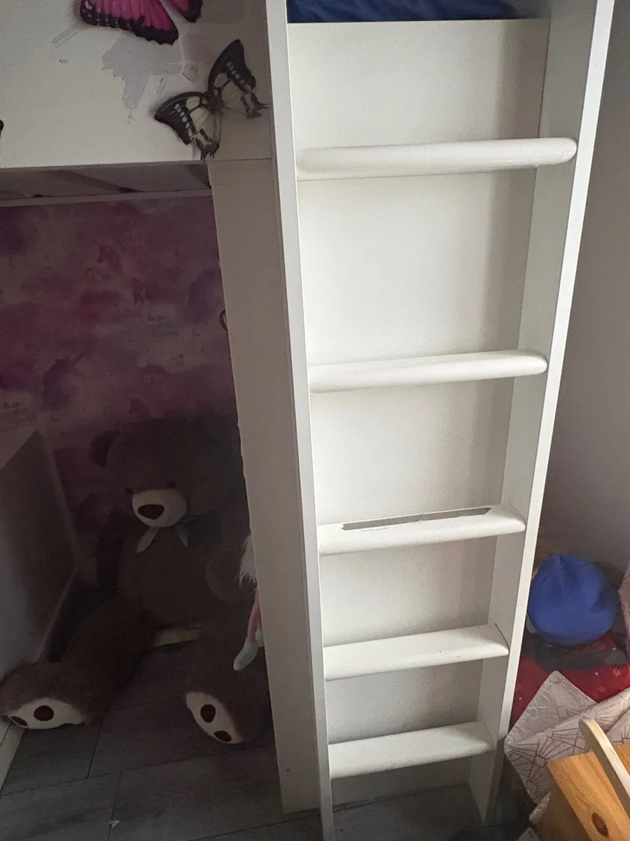 High sleeper extra storage and mini wardrobe - Image 3