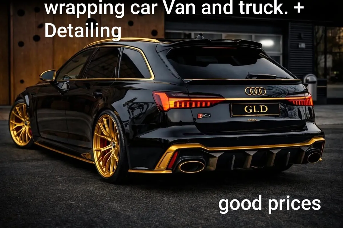 Wrapping van car end track - Image 1