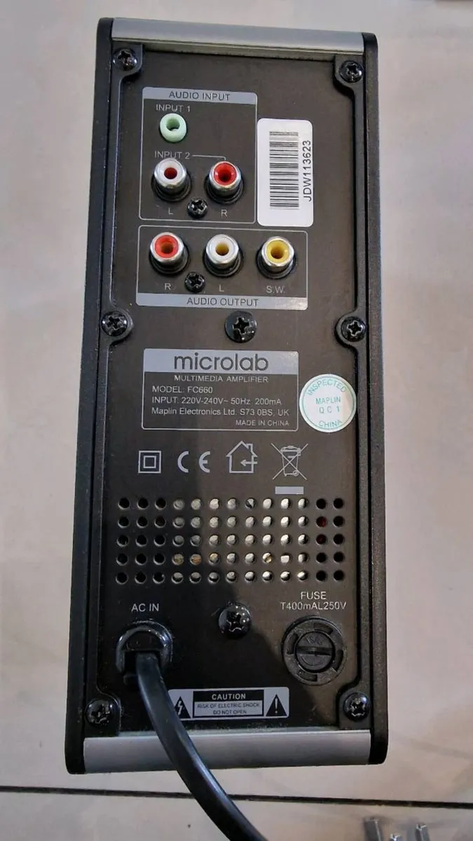 Microlab FC660 multi media system - Image 2