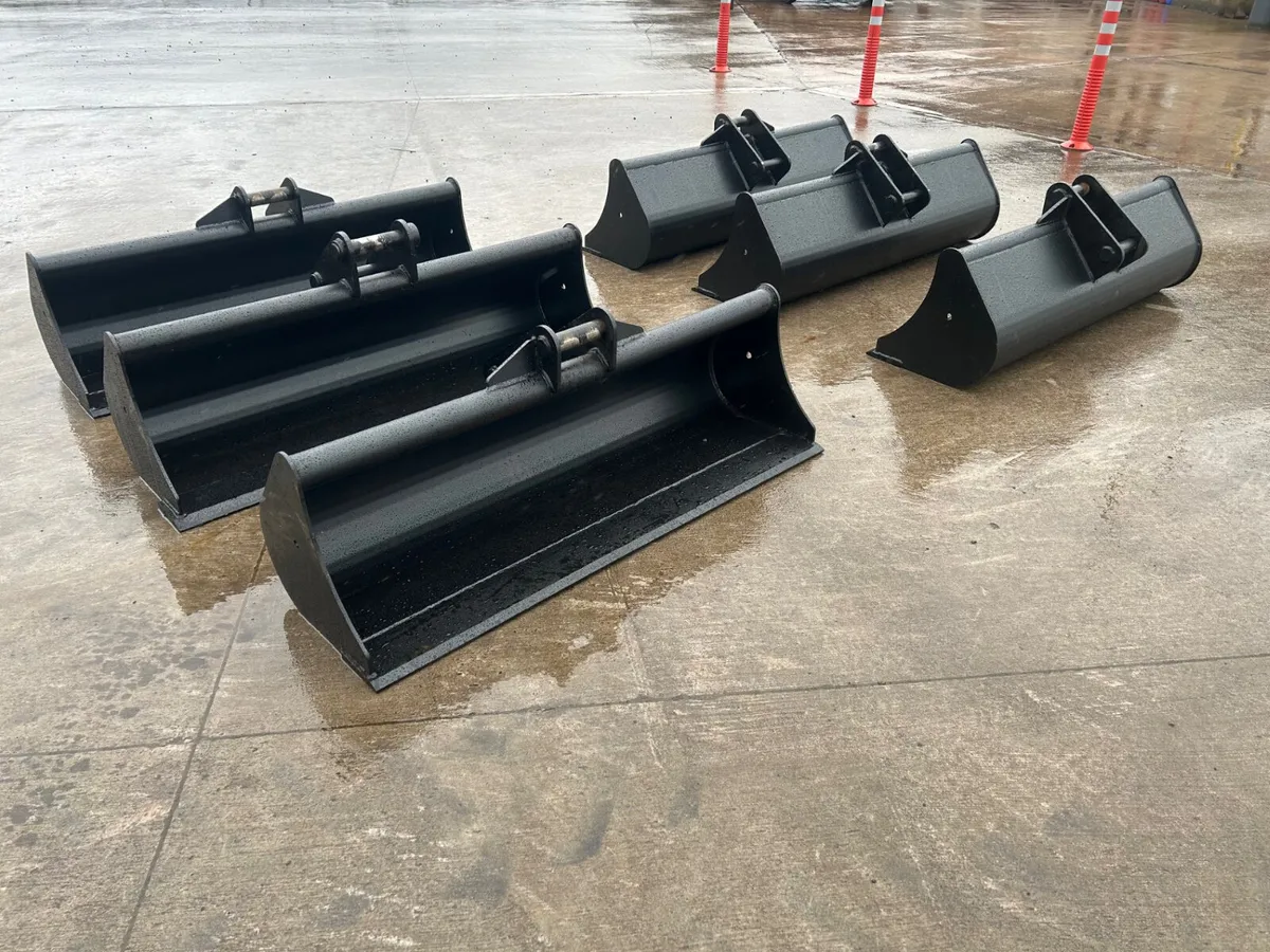 New TT 5FT Grading Buckets 45mm & 50mm pins. - Image 2