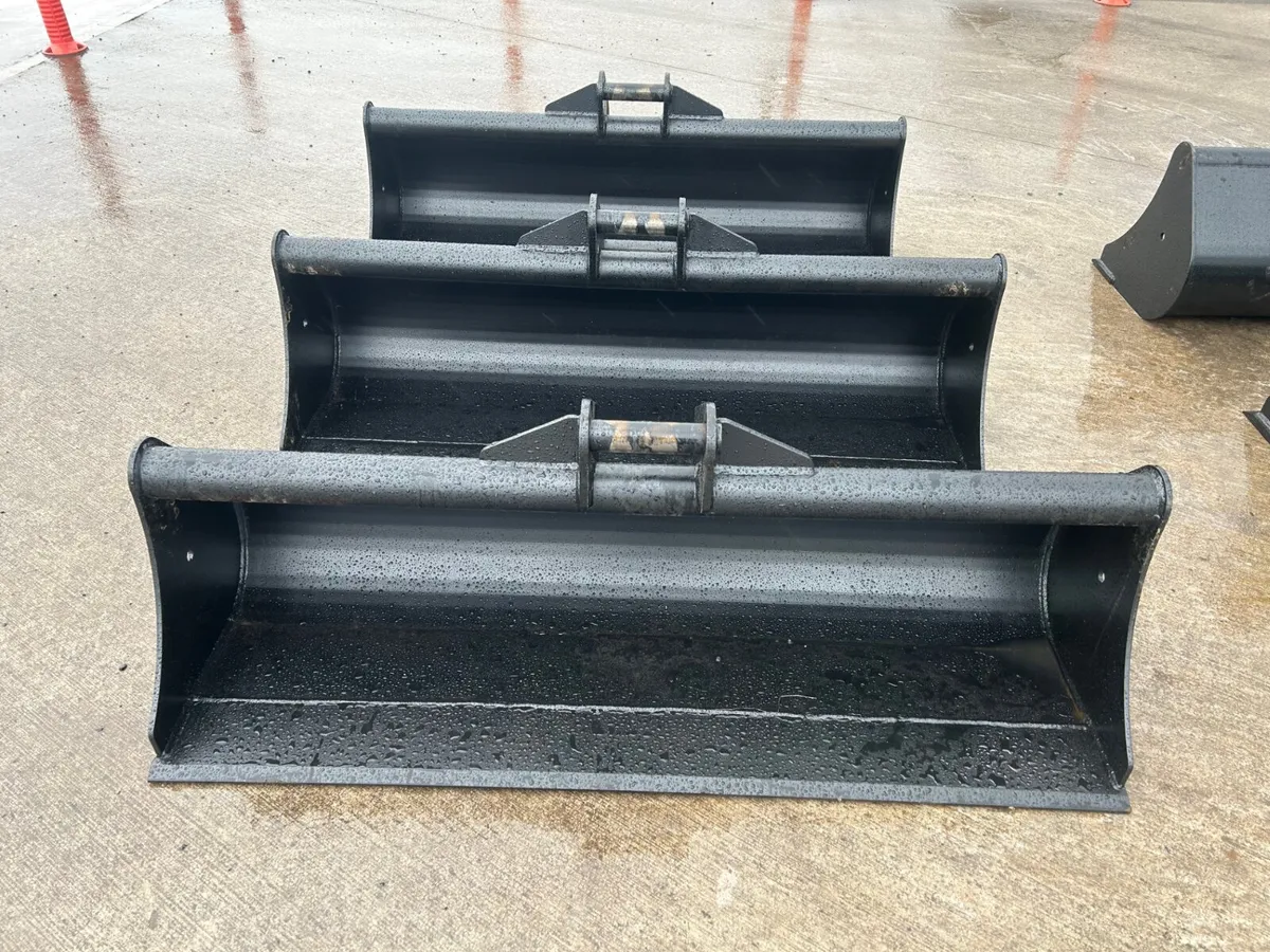 New TT 5FT Grading Buckets 45mm & 50mm pins. - Image 3