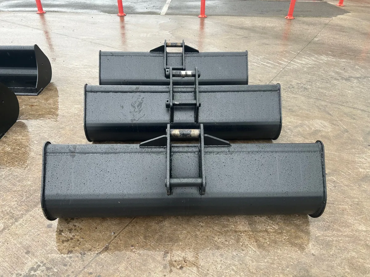 New TT 5FT Grading Buckets 45mm & 50mm pins. - Image 4