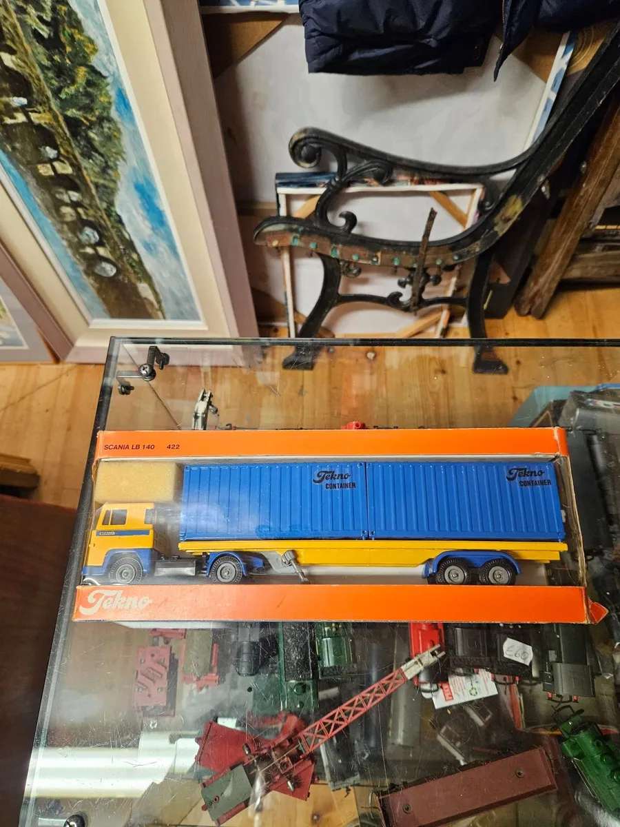 Corgi Tekno Scania Tractor Unit and Trailer 1.50 - Image 1