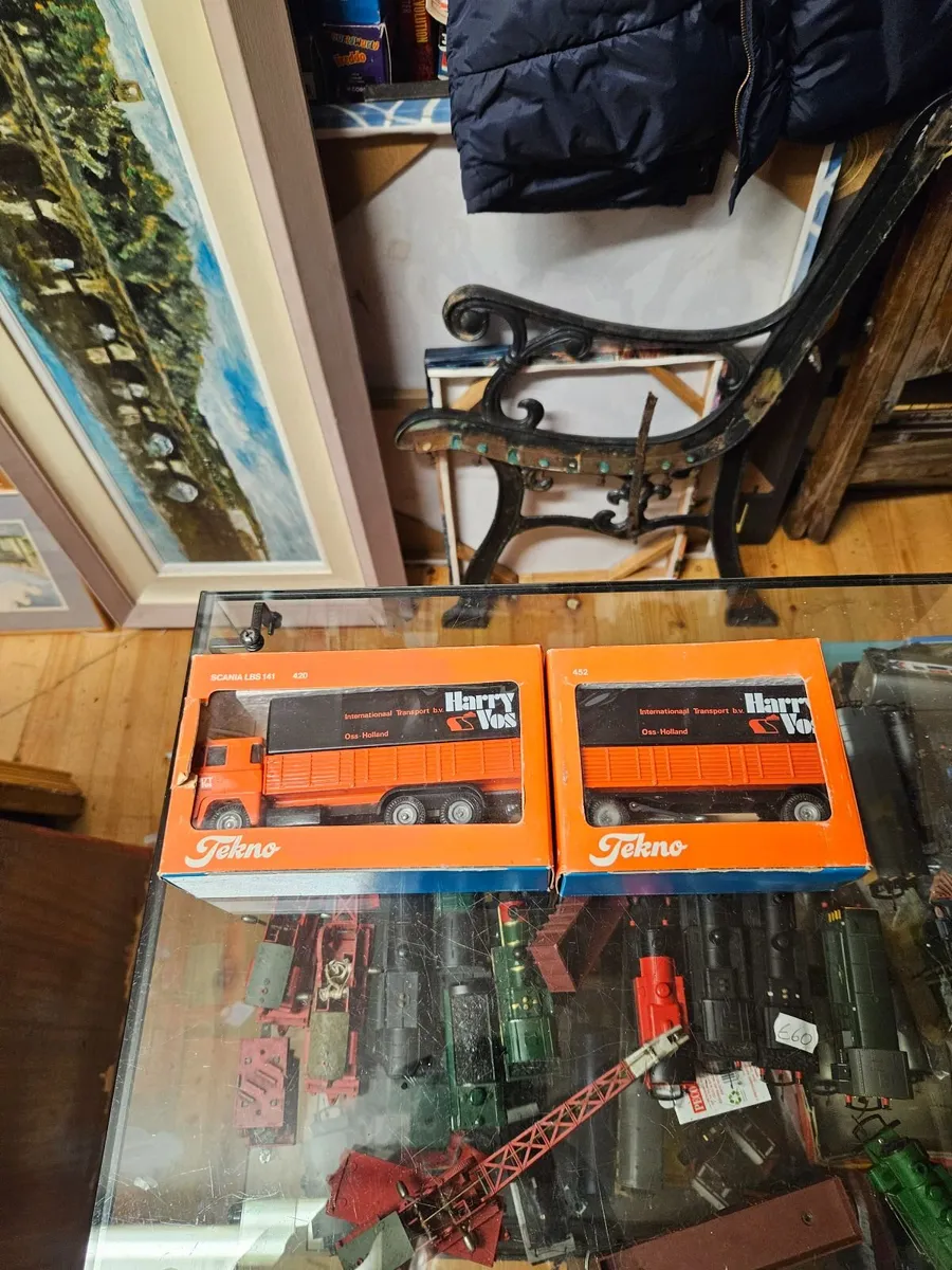 Corgi Tekno Scania Truck and Trailer 1.50 - Image 1