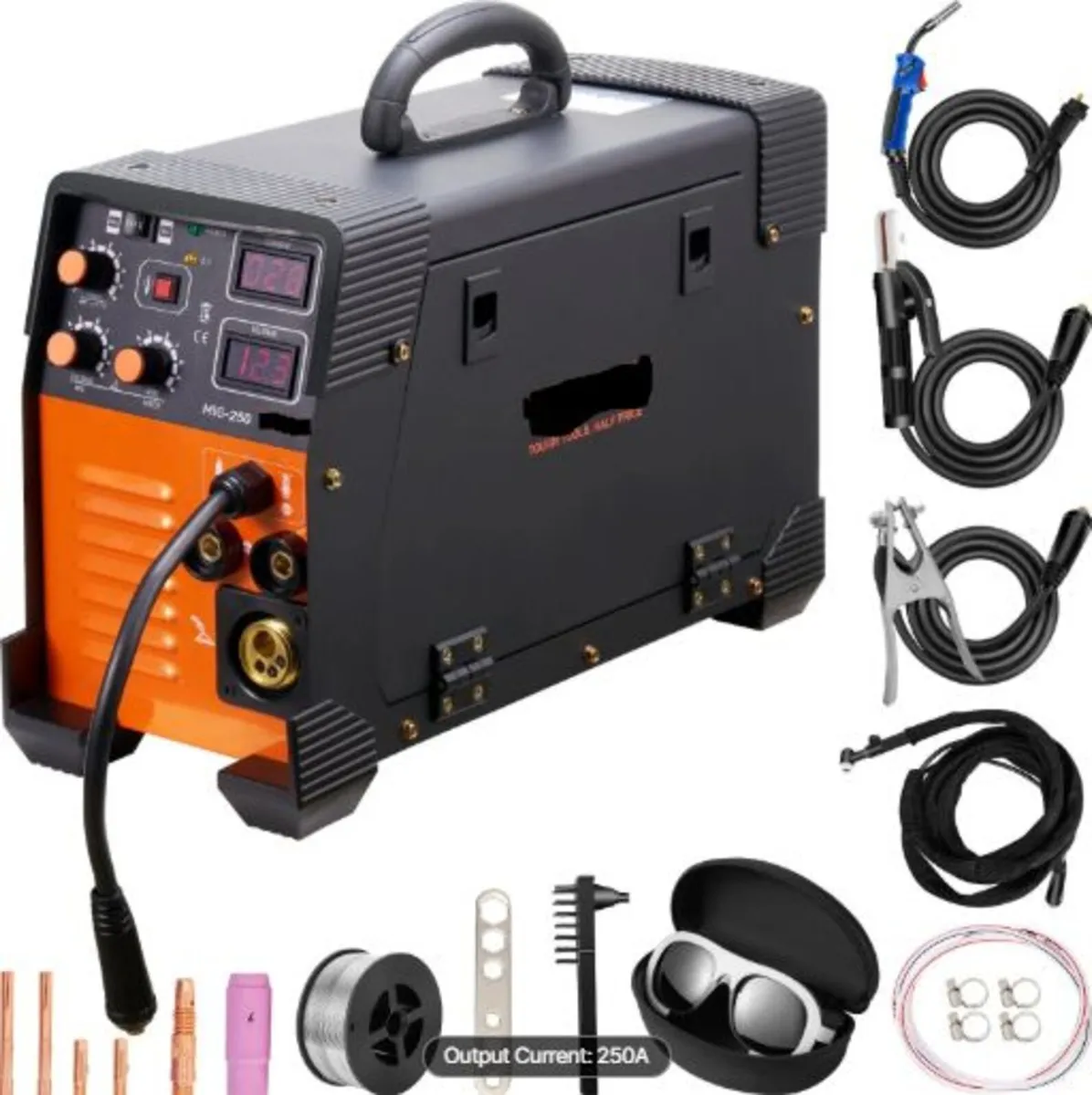 MIG Welder 250 Amp MIG TIG Arc Welder 3 in 1 Weld - Image 1