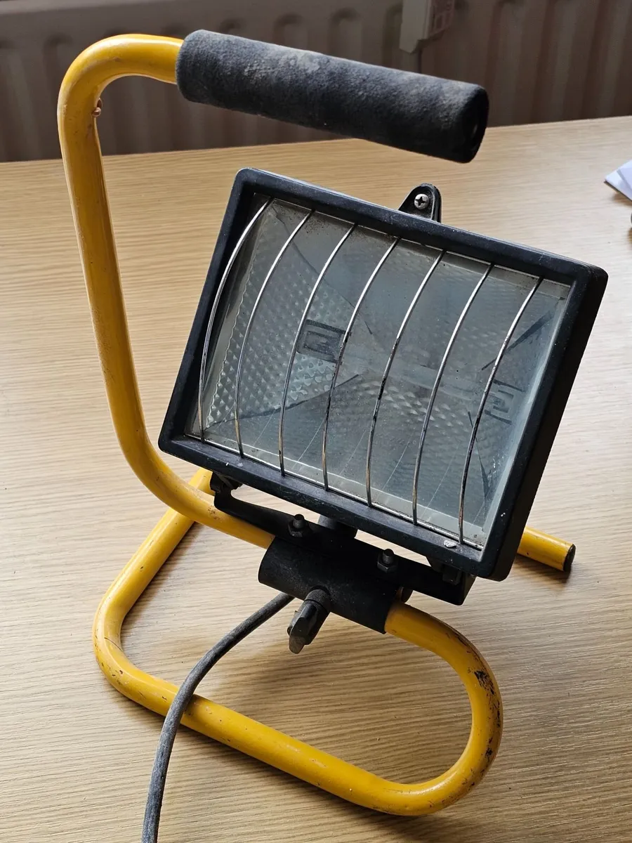 400W halogen work light stand floodlight site lamp - Image 3