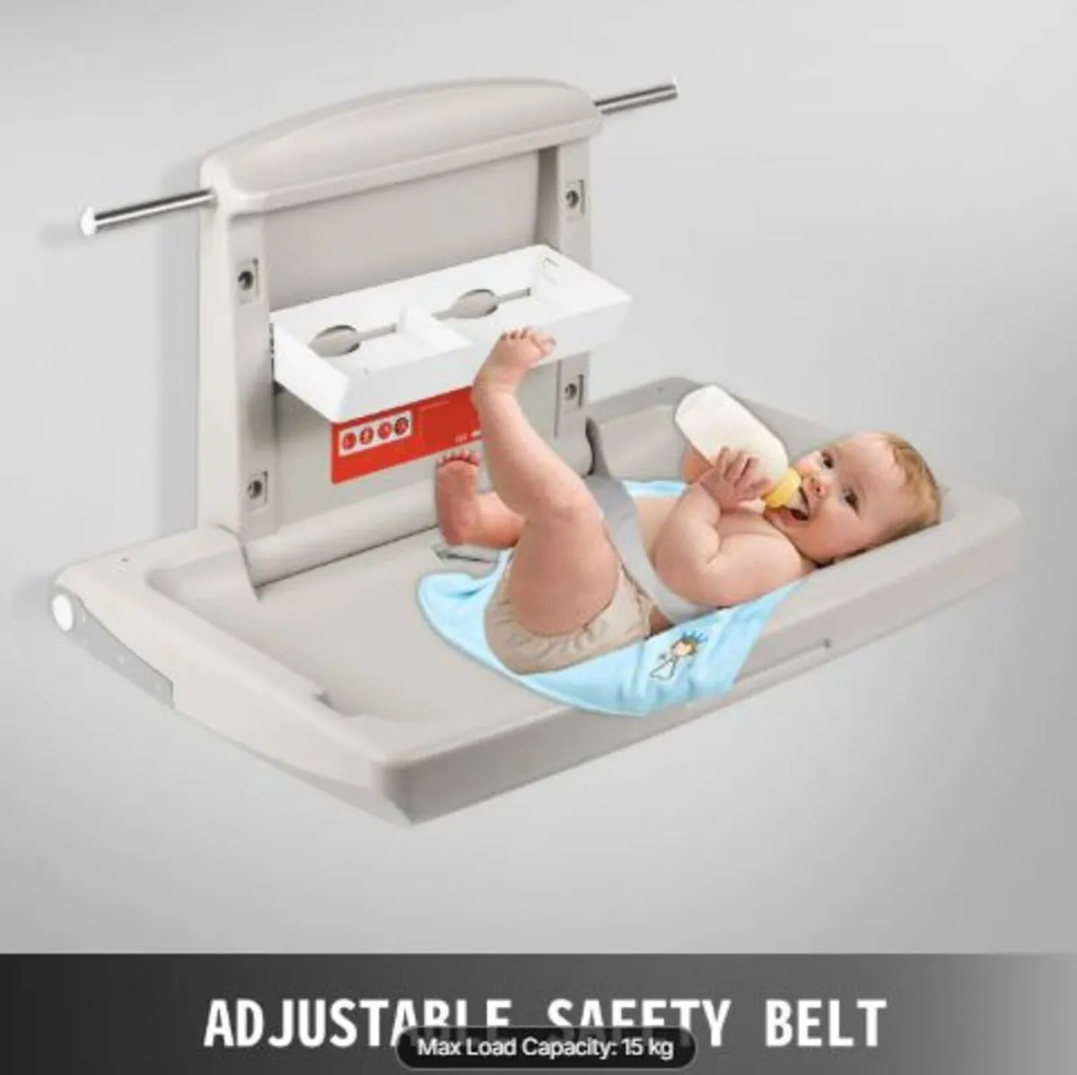 85 × 57 ×47 cm Horizontal Baby Changing Table Wall - Image 2