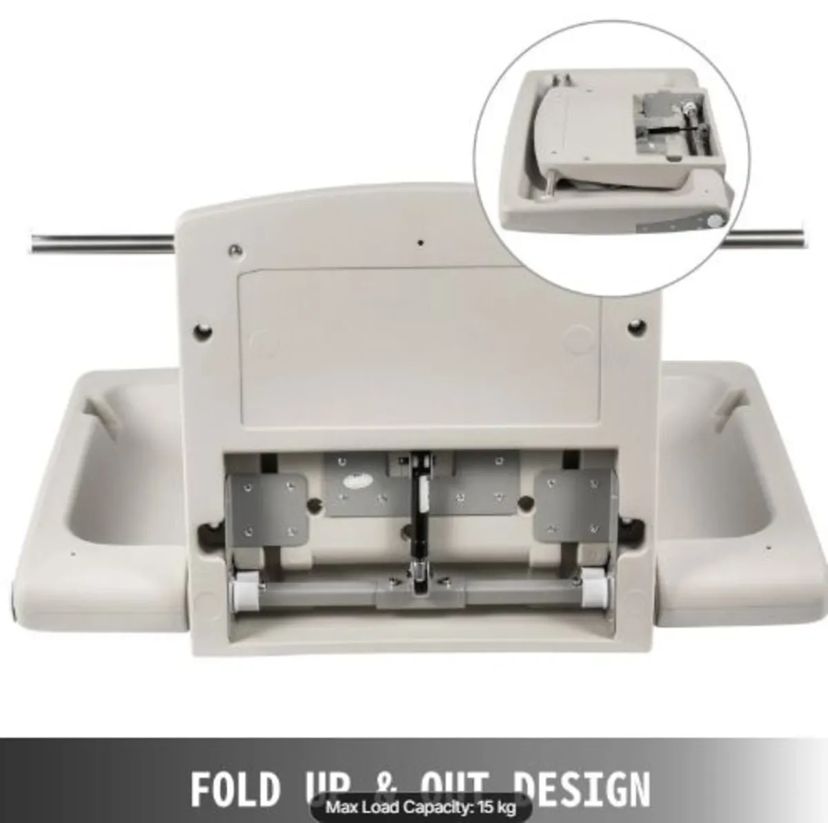 85 × 57 ×47 cm Horizontal Baby Changing Table Wall - Image 4