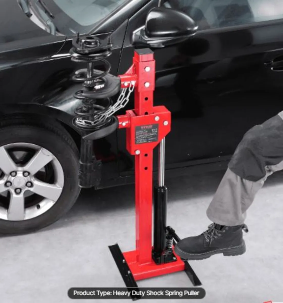 Strut Spring Compressor,4.5Ton/4499.6kg Hydraulic - Image 2