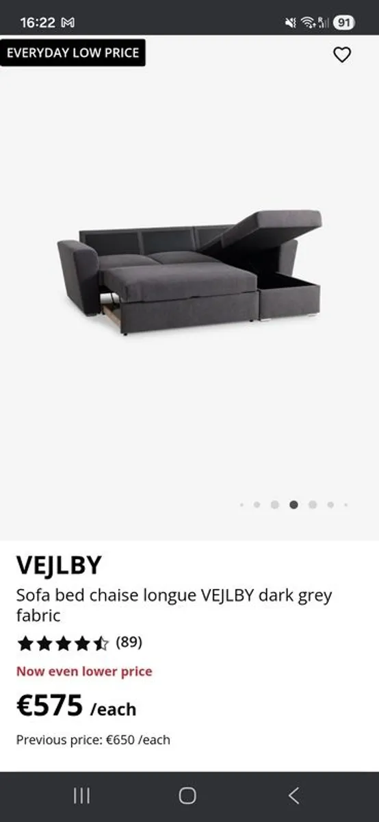 Corner Sofa Bed - Image 4