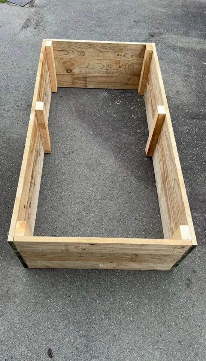 Small veggie garden raised bed, planter box 180x65x45cm - Image 3