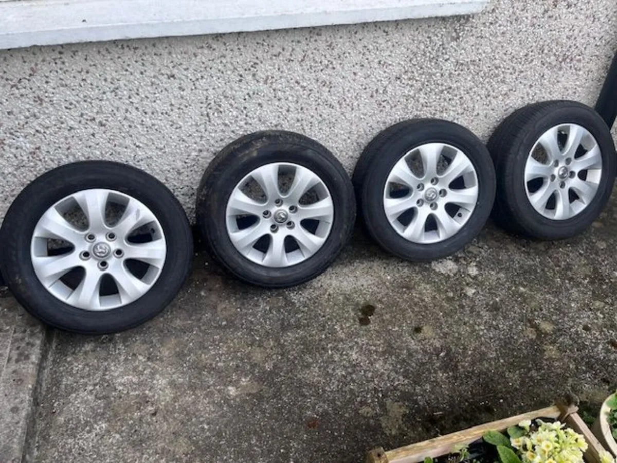 Opel/ Vauxhall Alloy Wheels - Image 1