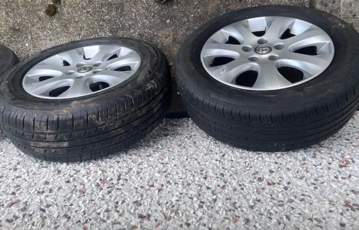 Opel/ Vauxhall Alloy Wheels - Image 2