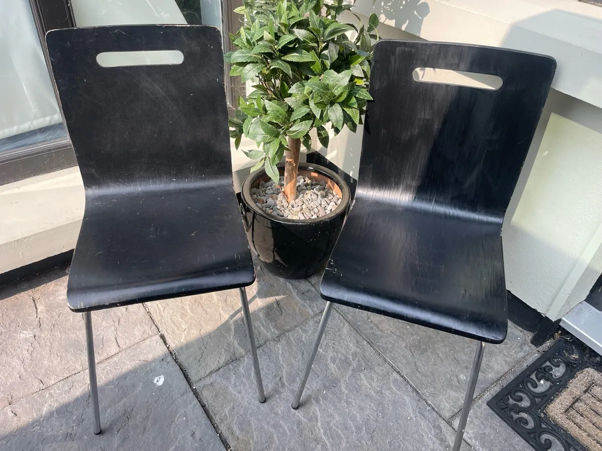 Various Single & Pairs Of Kitchen Dining Chairs - Image 2