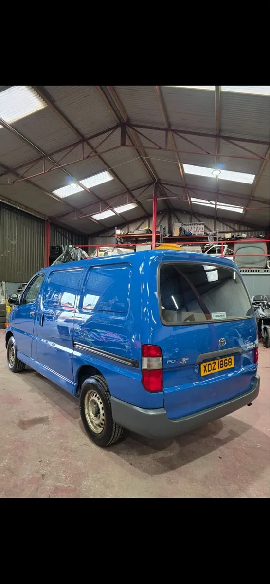 1997 toyota hiace van 2.4d 80k miles - Image 2