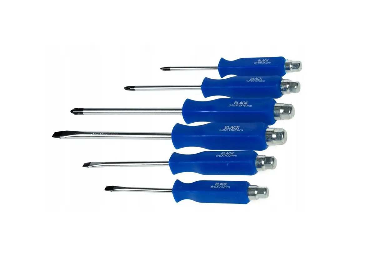 Hammer-Thru Screwdriver Set 6pc - Image 1