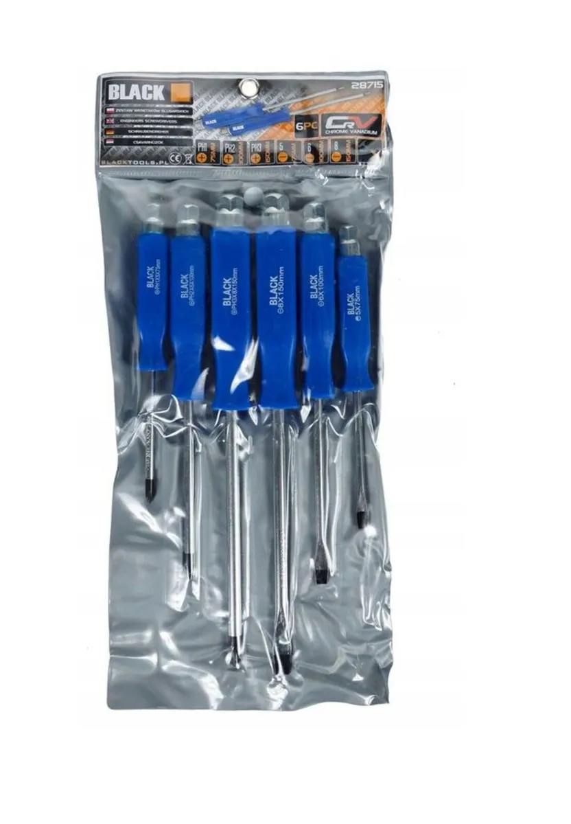 Hammer-Thru Screwdriver Set 6pc - Image 2