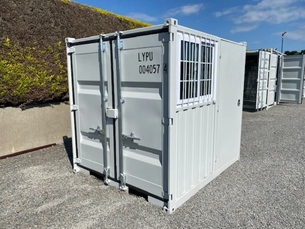 New 8ft Storage Container **Online Auction** - Image 1