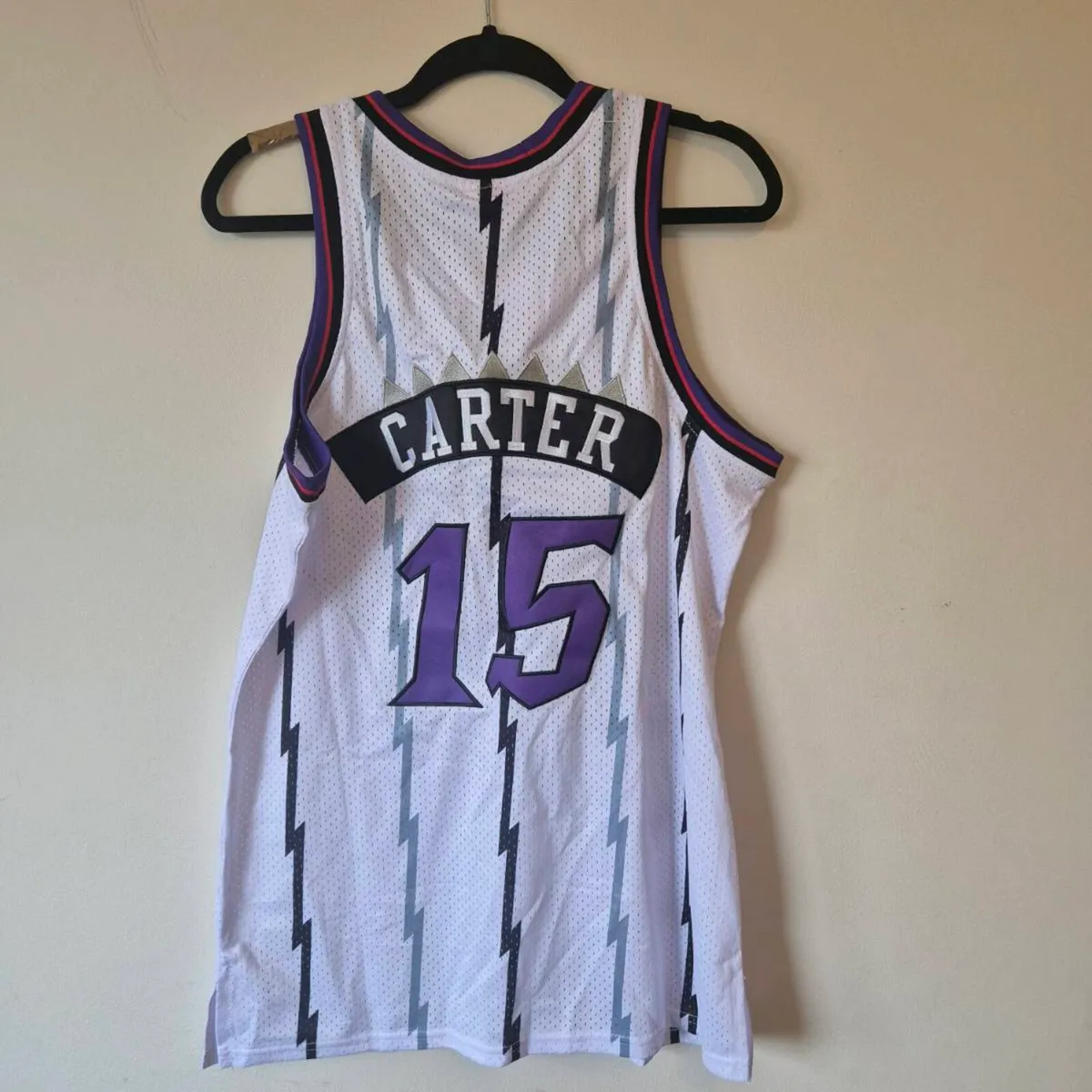 Vince Carter Toronto Raptors Jersey, Size L - Image 2