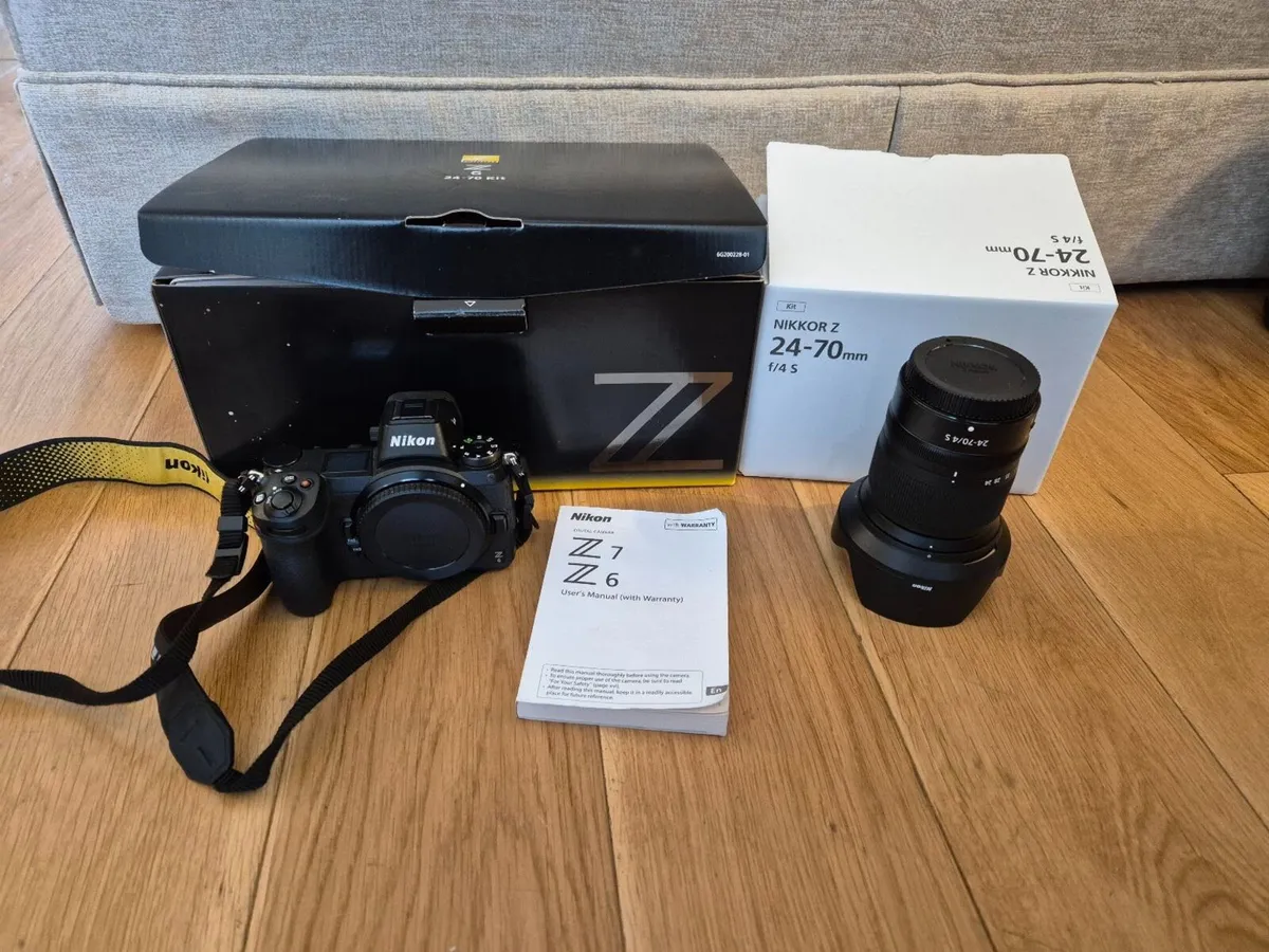 Nikon Z6 Camera and Nikkor Z 24-70 f/4s - Image 1