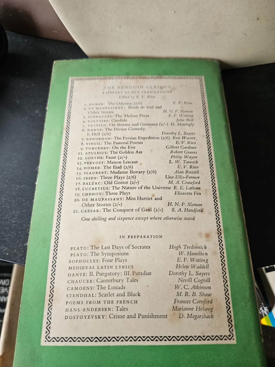 Vintage Penguin Book Faust - Image 2