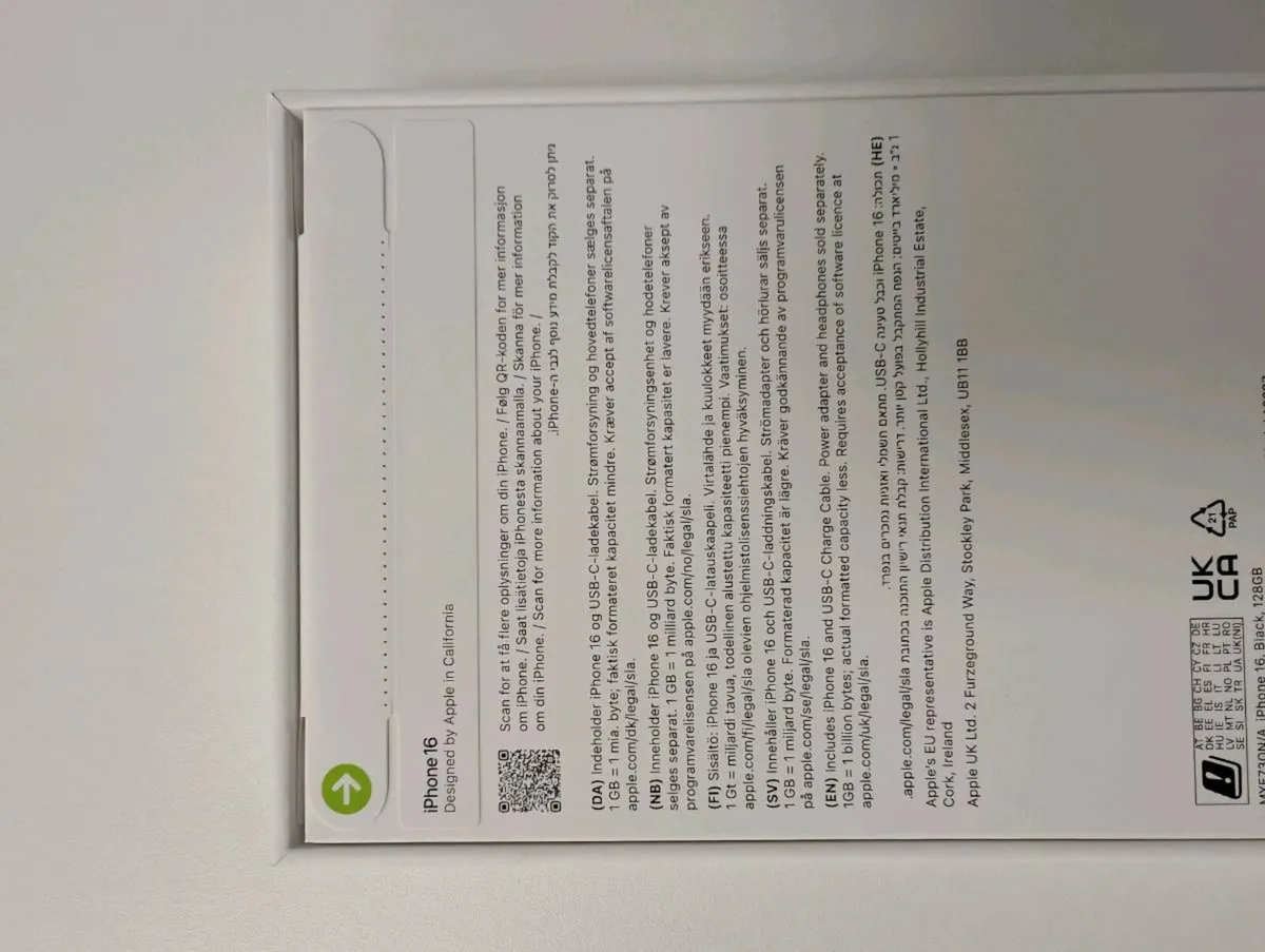 Brand New iPhone 16 128GB - Unlocked - Image 2