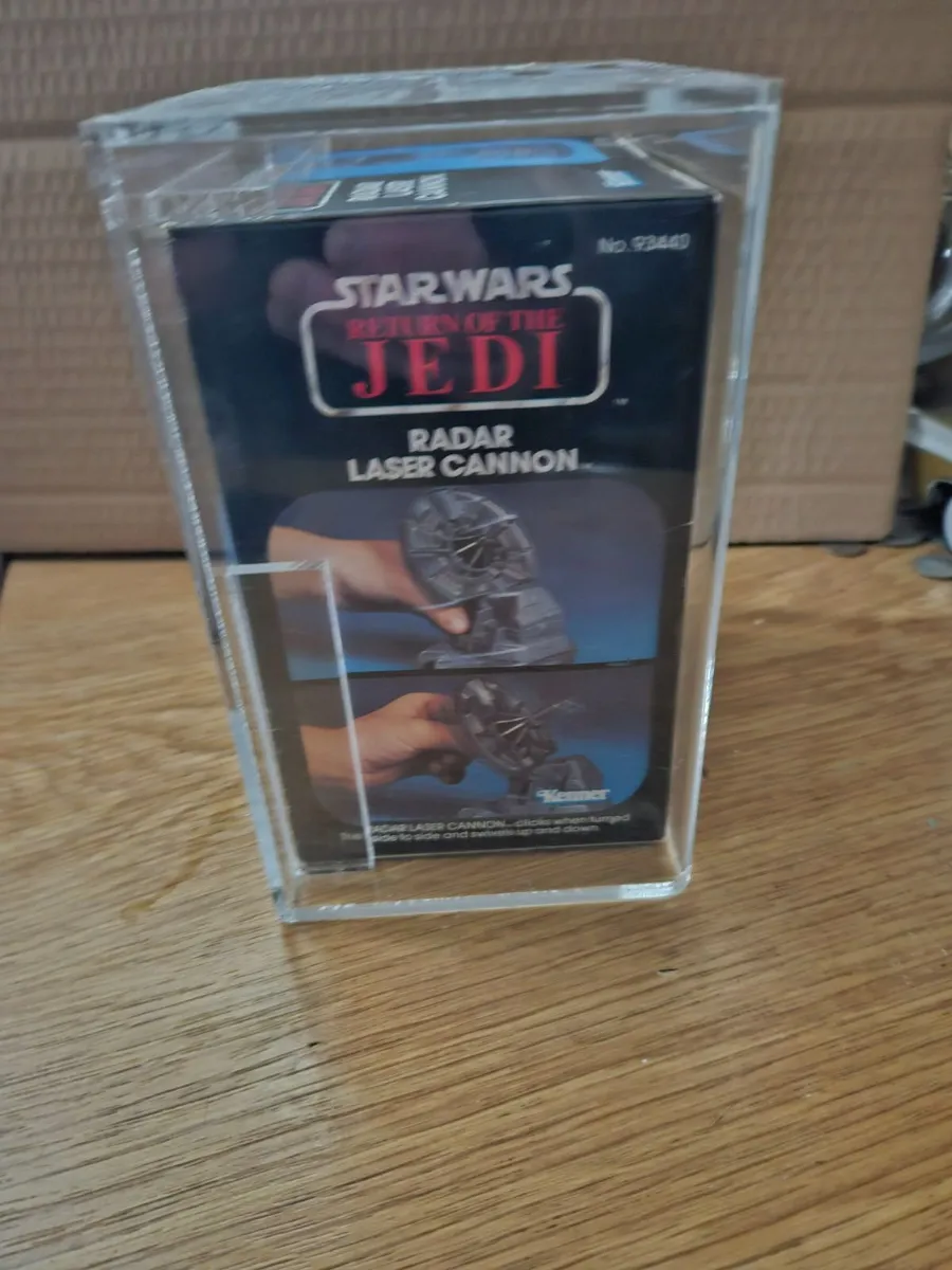 Vintage Star Wars ROTJ Radar Laser Cannon AFA80 - Image 3