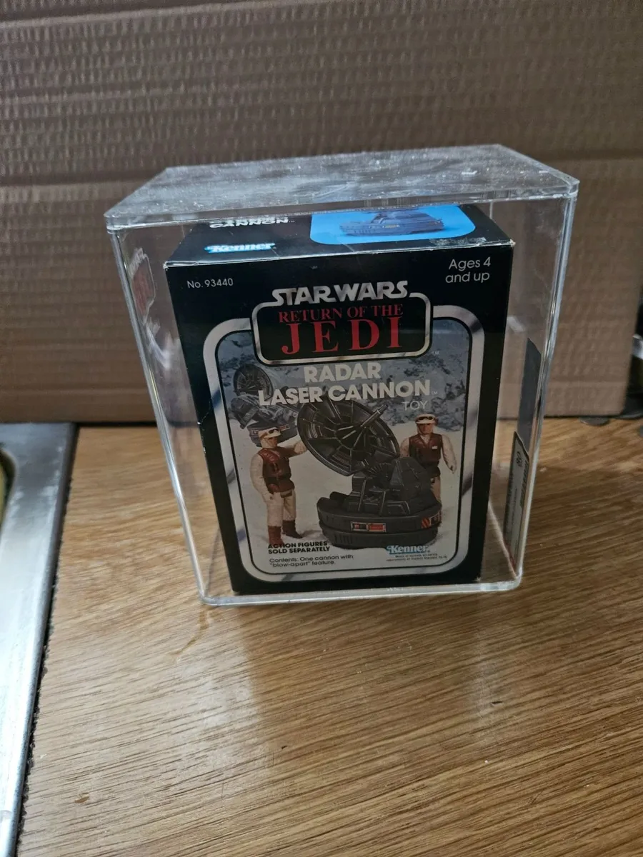 Vintage Star Wars ROTJ Radar Laser Cannon AFA80 - Image 1