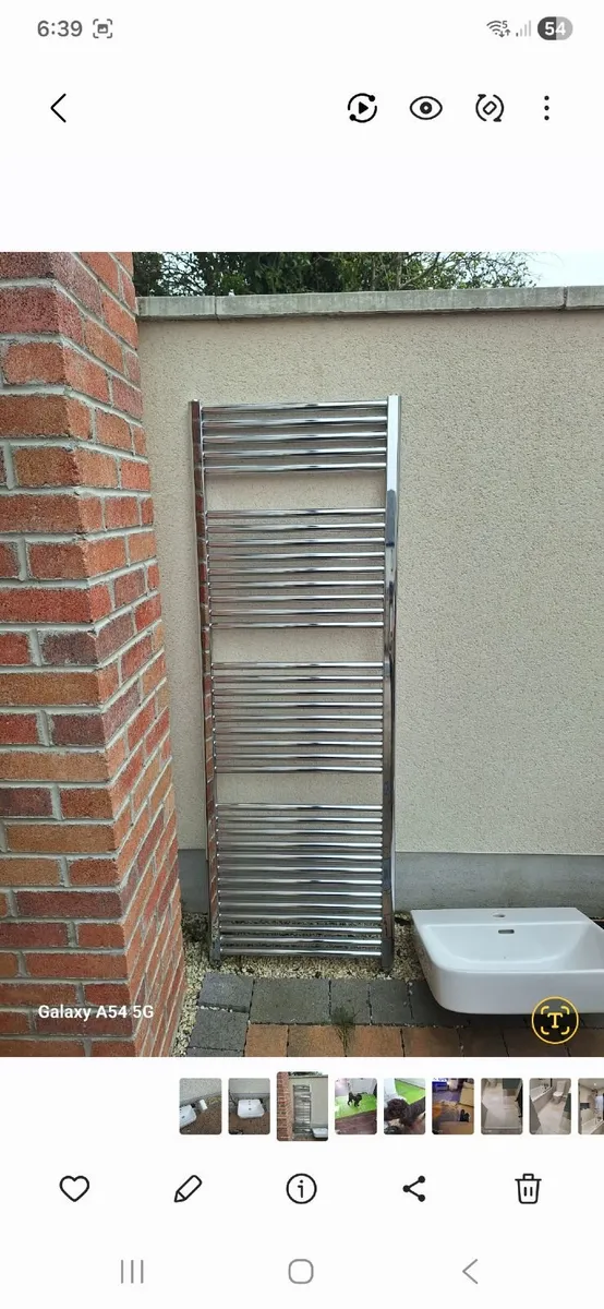 Free towel rad and 600 wide sink with semi p - Image 3