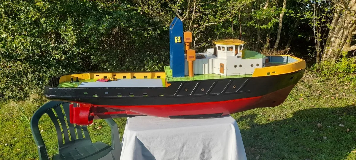 Model RC Ship Vintage BIG SCALE 6FT - Image 4