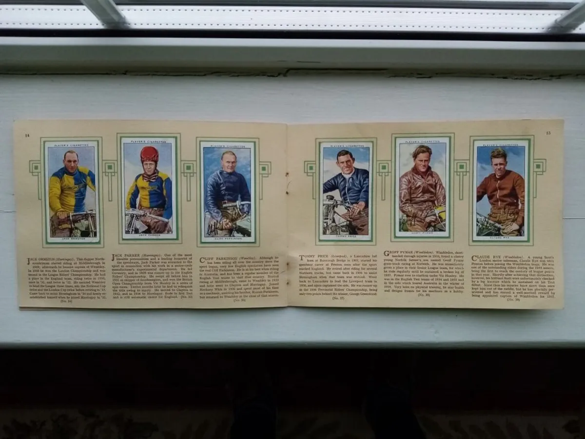 John Player Speedway Racer Card Set (1937) - Image 3