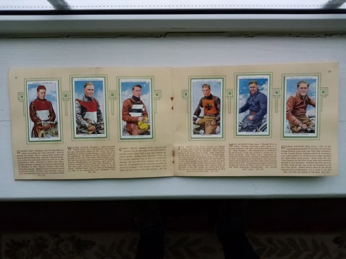 John Player Speedway Racer Card Set (1937) - Image 4