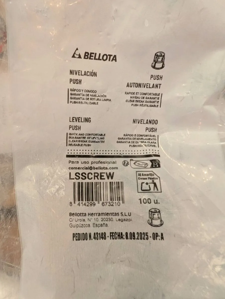 Levelling system bellota - Image 4