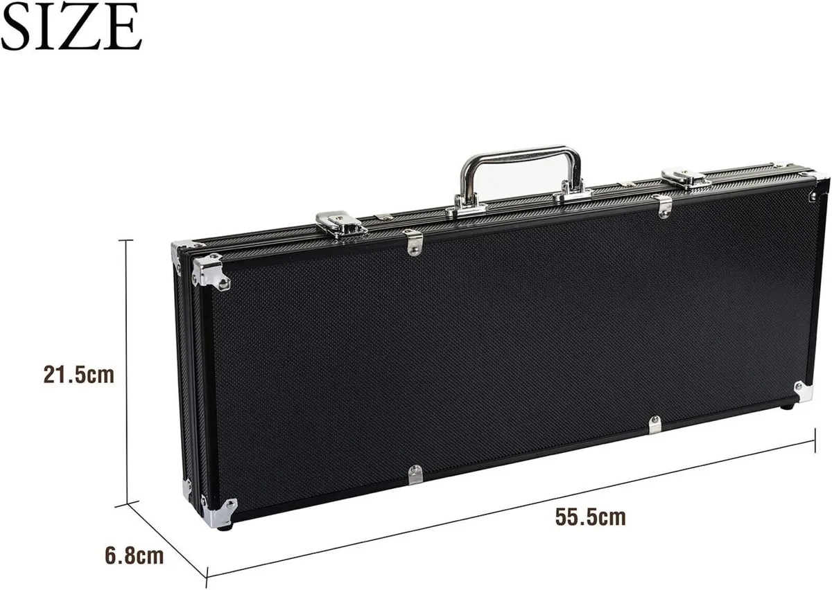 Texas Holdem Poker Set 500 Chips Aluminium Case - Image 2