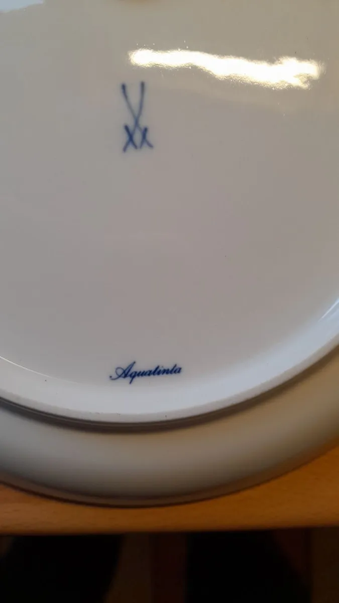 Meissen wall plate - Image 3