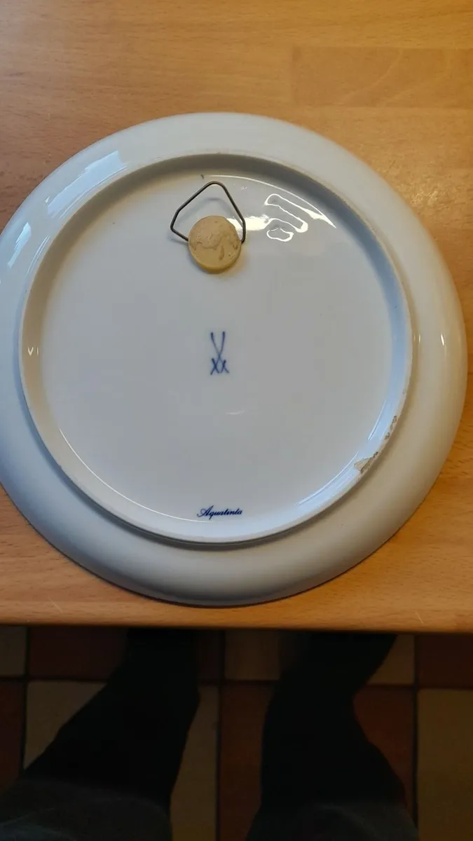 Meissen wall plate - Image 4