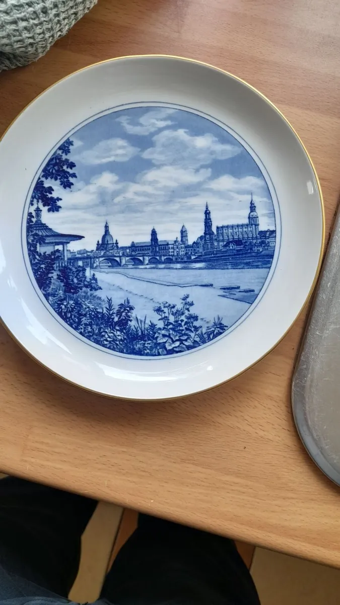 Meissen wall plate - Image 1