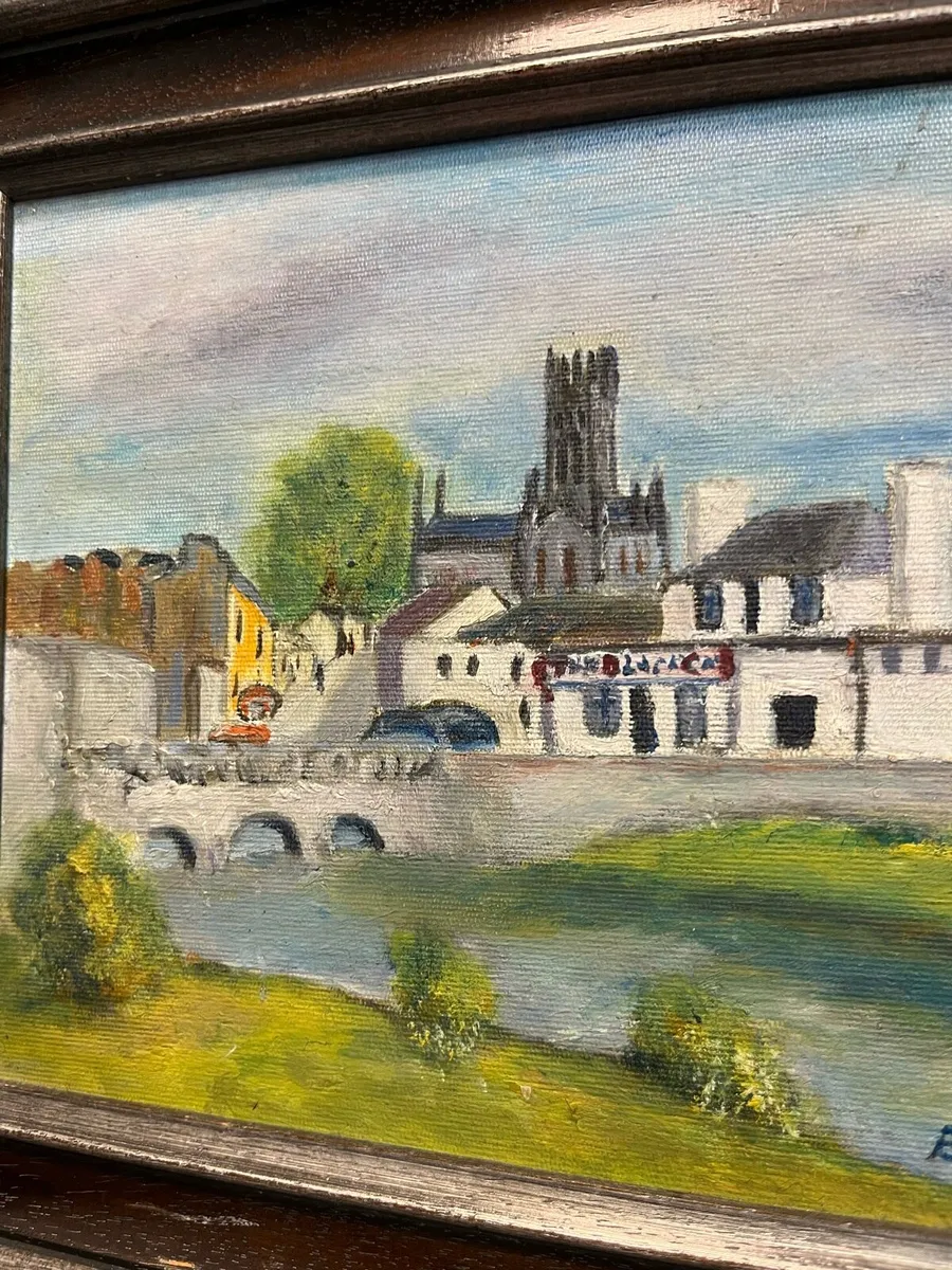 Vintage oil painting - Image 2