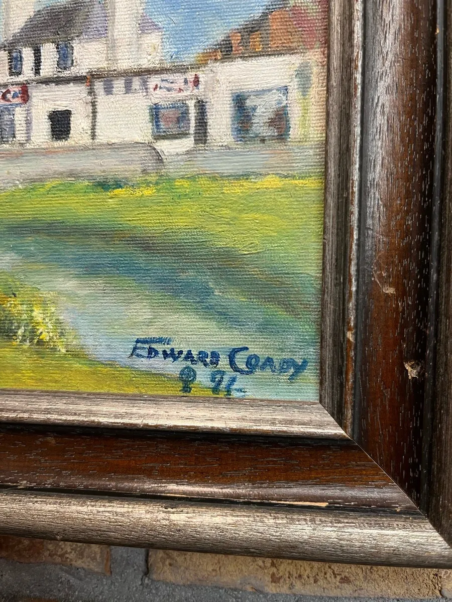 Vintage oil painting - Image 3