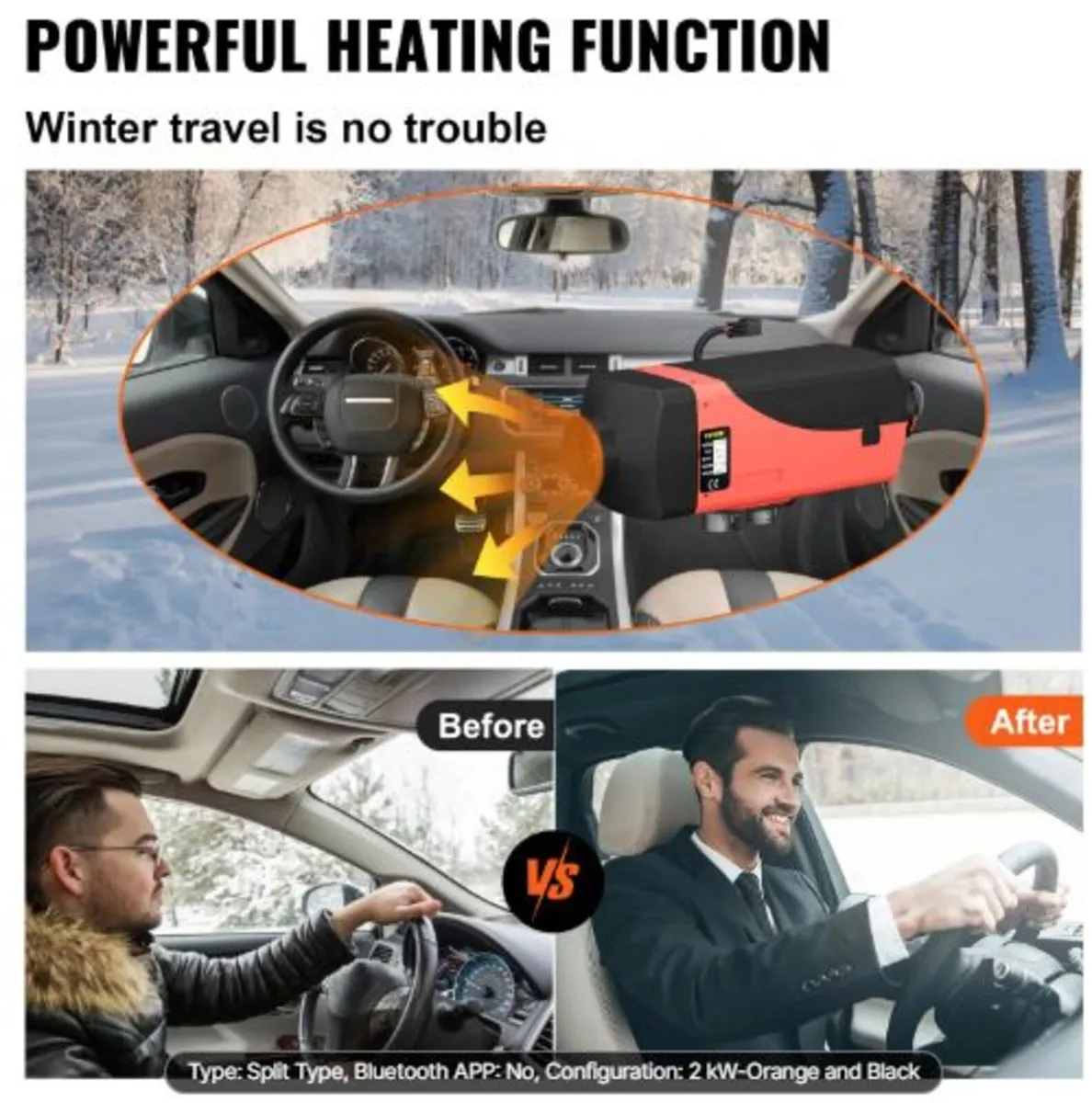 12V 2KW Diesel Air Heater Diesel heater Parking - Image 2