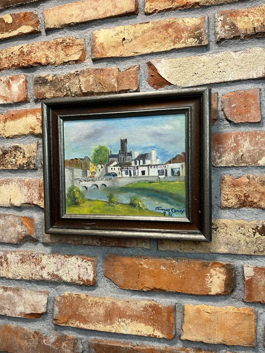 Vintage oil painting - Image 1