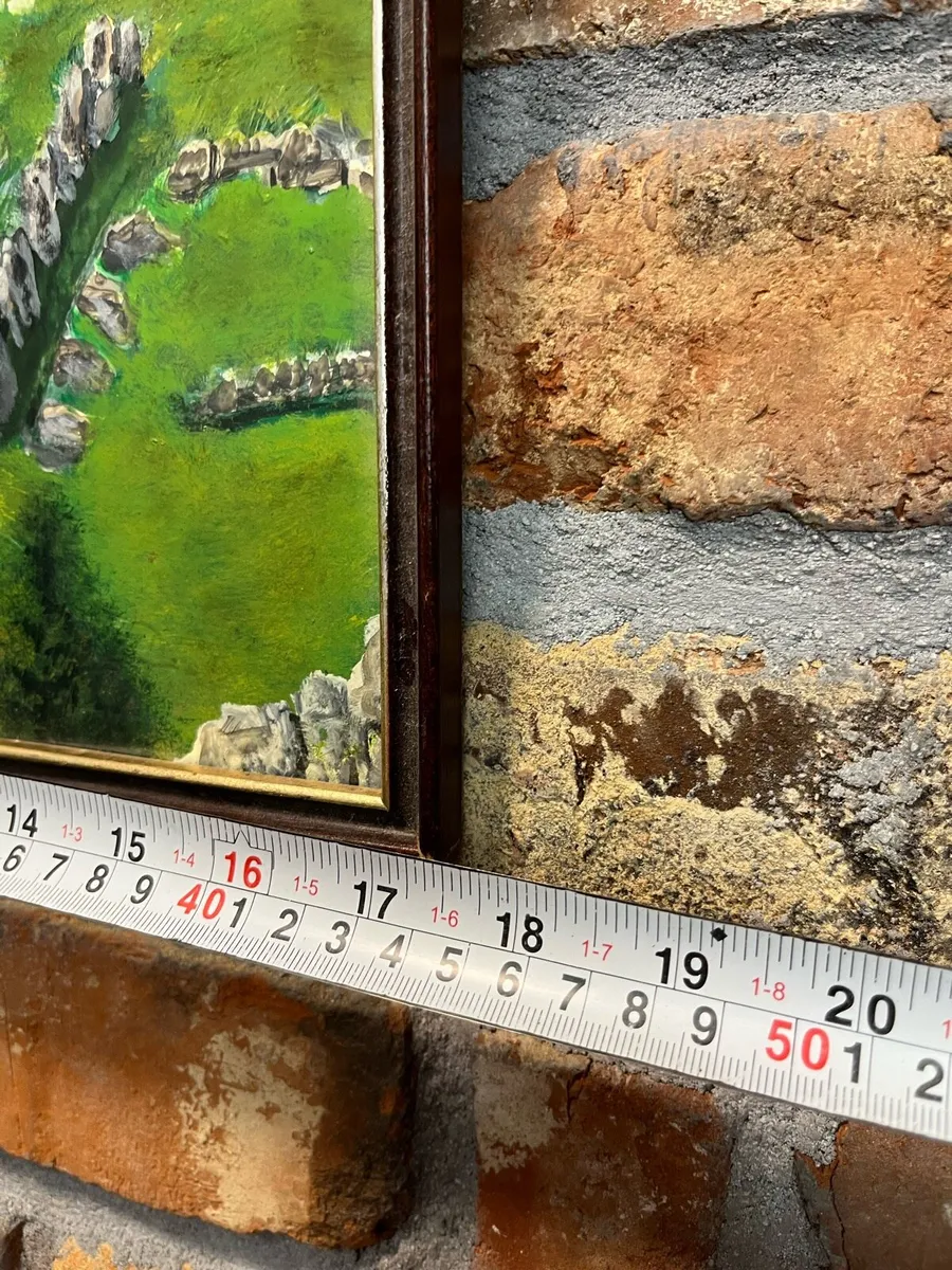 Vintage oil painting - Image 4