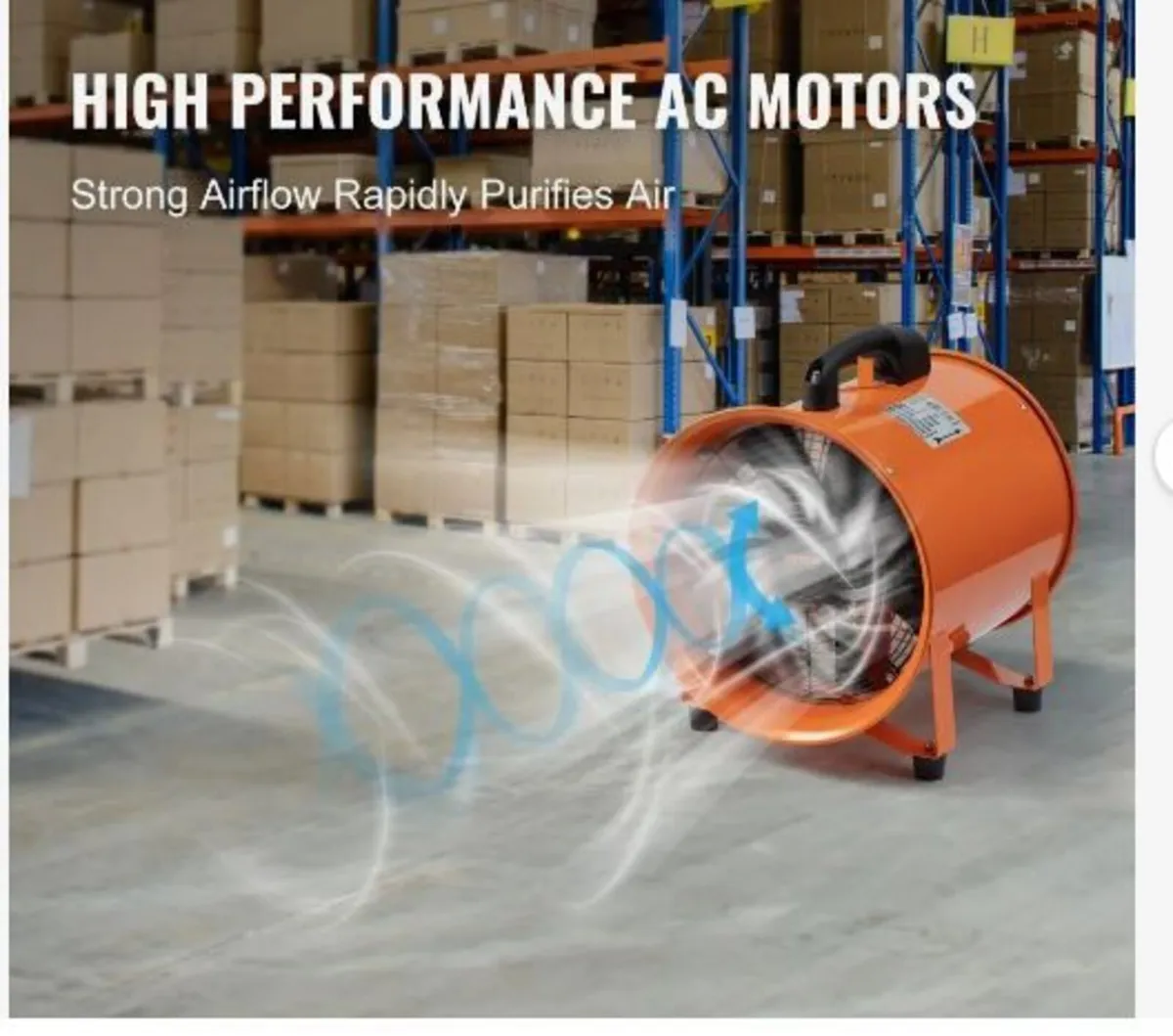 Portable Ventilator, 304.8mm Heavy Duty - Image 3