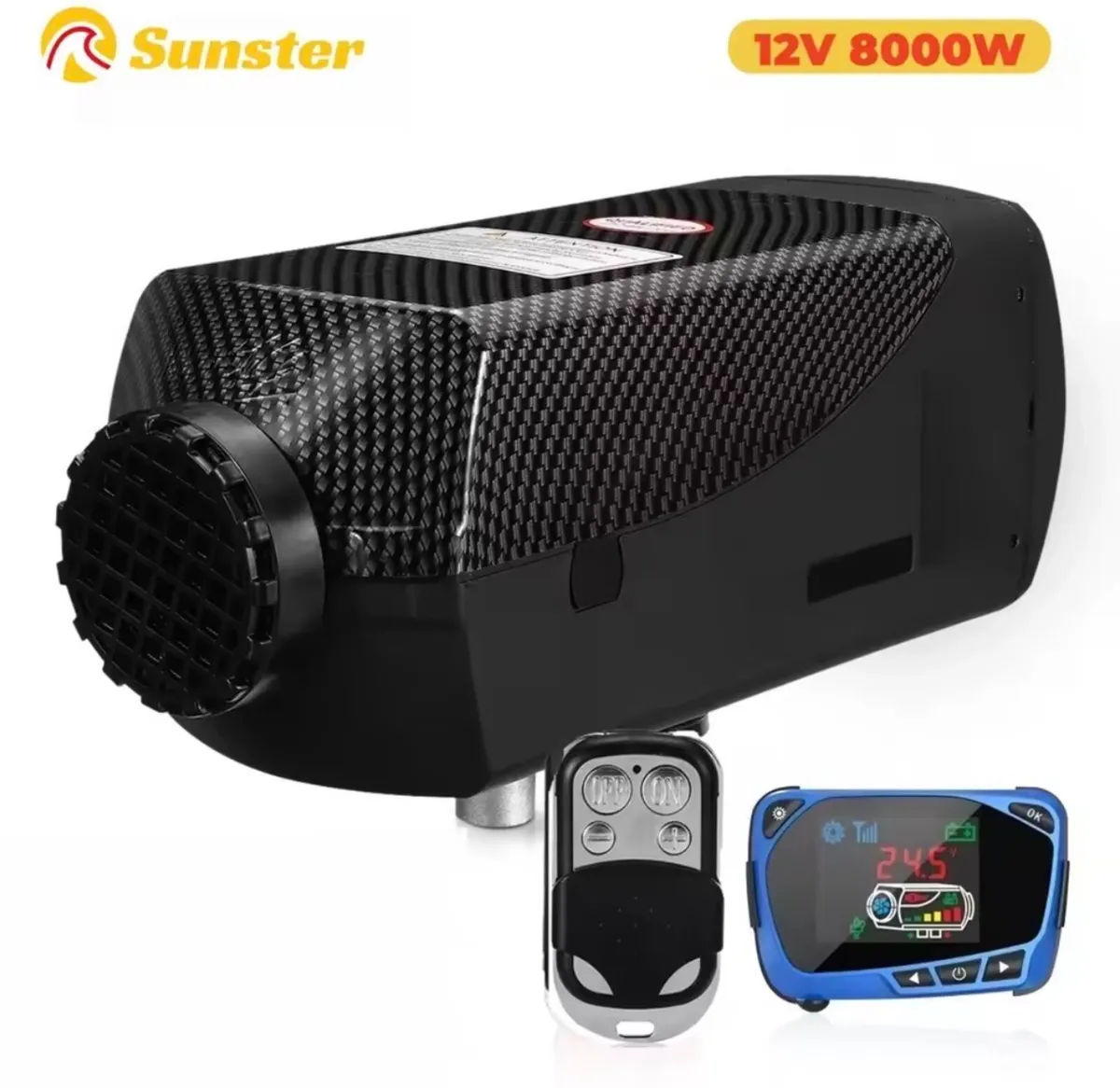 8KW 12V Low Noise Heater Diesel Air Heater Diesel - Image 1