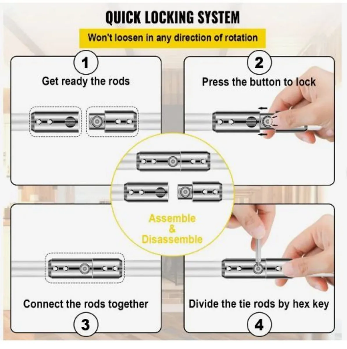 Flexible Chimney Cleaning Rods, 8 m - Image 2